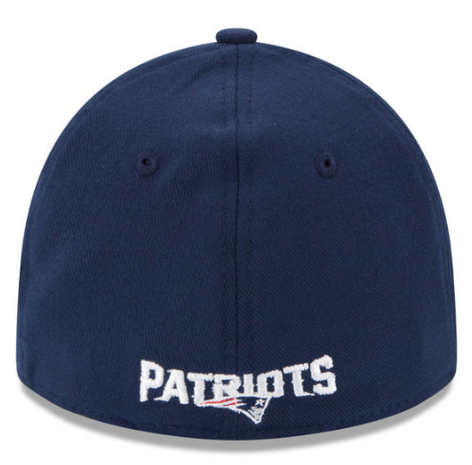 New England Patriots New Era Navy 39THIRTY Team Classic Flex Hat product image 4, provided for visual reference and product