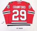 Corey Crawford Rockford Icehogs Premier Replica Red Jersey product image 1, provided for visual reference and product detail