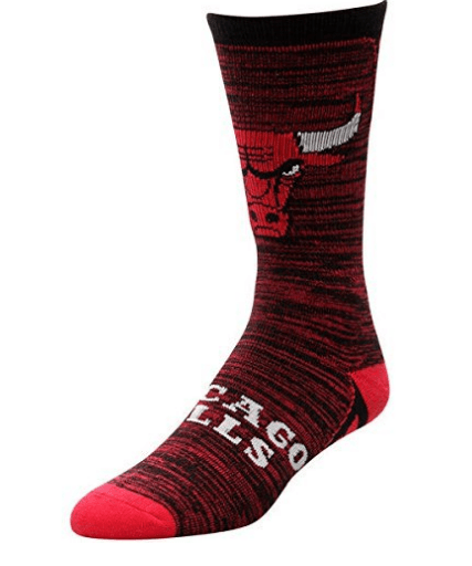 Chicago Bulls Jolt Socks by For Bare Feet product image 1, provided for visual reference and product detail review