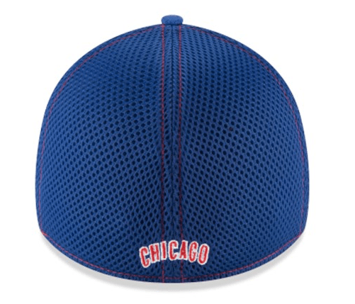 Chicago Cubs New Era Blue Classic Shade Neo 39THIRTY Flex Hat for Men product image 6, provided for visual reference and