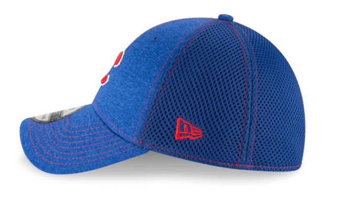 Chicago Cubs New Era Blue Classic Shade Neo 39THIRTY Flex Hat for Men product image 4, provided for visual reference and
