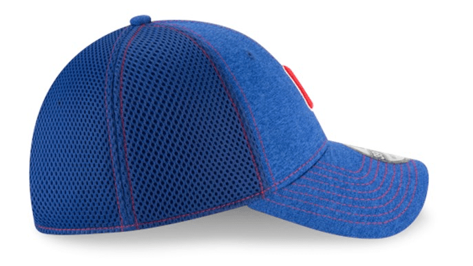 Chicago Cubs New Era Blue Classic Shade Neo 39THIRTY Flex Hat for Men product image 5, provided for visual reference and
