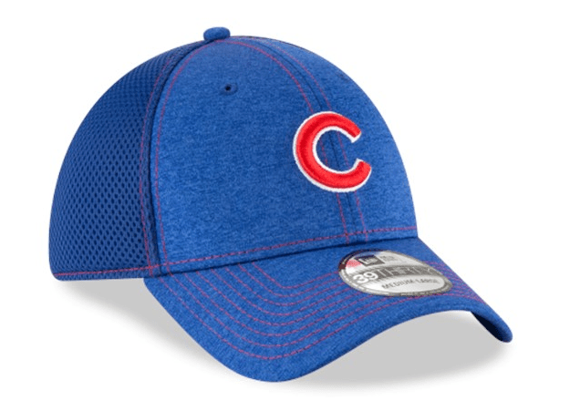Chicago Cubs New Era Blue Classic Shade Neo 39THIRTY Flex Hat for Men product image 3, provided for visual reference and