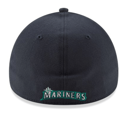 New Era Men Seattle Mariners 39Thirty Classic Navy Stretch Fit Hat product image 6, provided for visual reference and