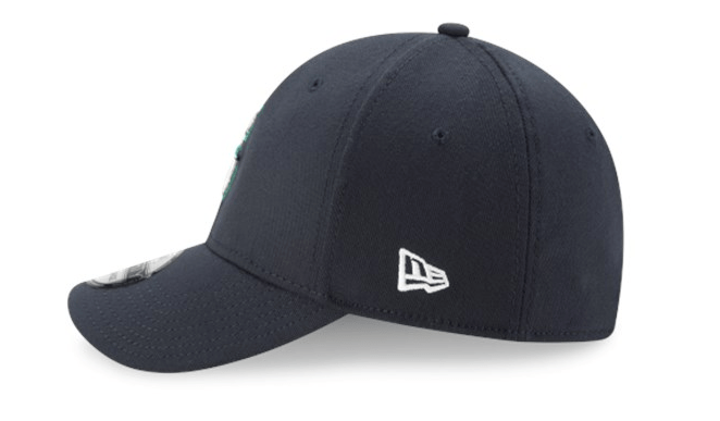 New Era Men Seattle Mariners 39Thirty Classic Navy Stretch Fit Hat product image 4, provided for visual reference and
