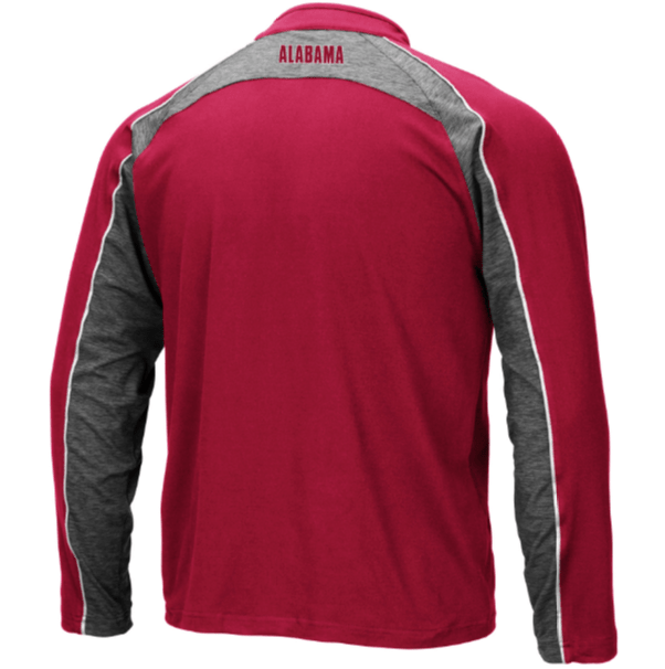 Alabama Crimson Tide Snowboard 1/4 Zip Jacket for Men product image 2, provided for visual reference and product detail