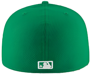 Mens Chicago Cubs Kelly Green St. Patrick's Day Low Crown Diamond Era 59FIFTY Fitted Hat By New Era product image 2,