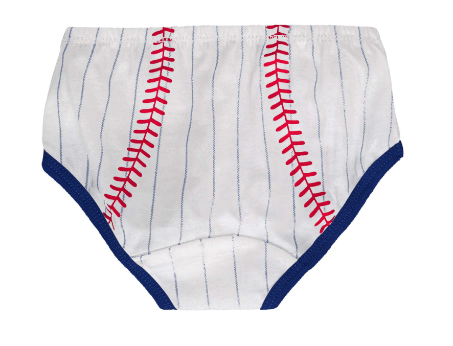 Newborn/Infant MLB Chicago Cubs Batboy Short Sleeve T-Shirt & Diaper Set product image 4, provided for visual reference and