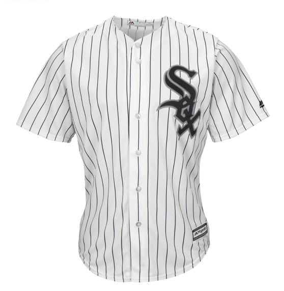 Eloy Jimenez Chicago White Sox Pro Stitch Majestic White Home Cool Base Team Jersey for Men product image 2, provided for