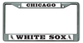 Chicago White Sox Chrome License plate Frame By Rico product image 1, provided for visual reference and product detail review