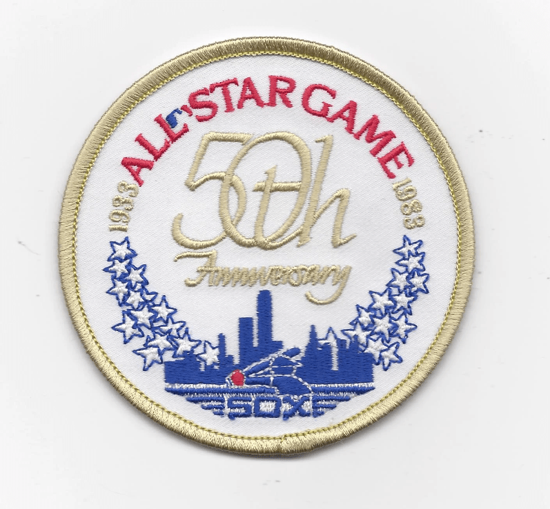 Chicago White Sox 50th Anniversary All Star Game Alternate Jersey Sleeve Patch product image 1, provided for visual