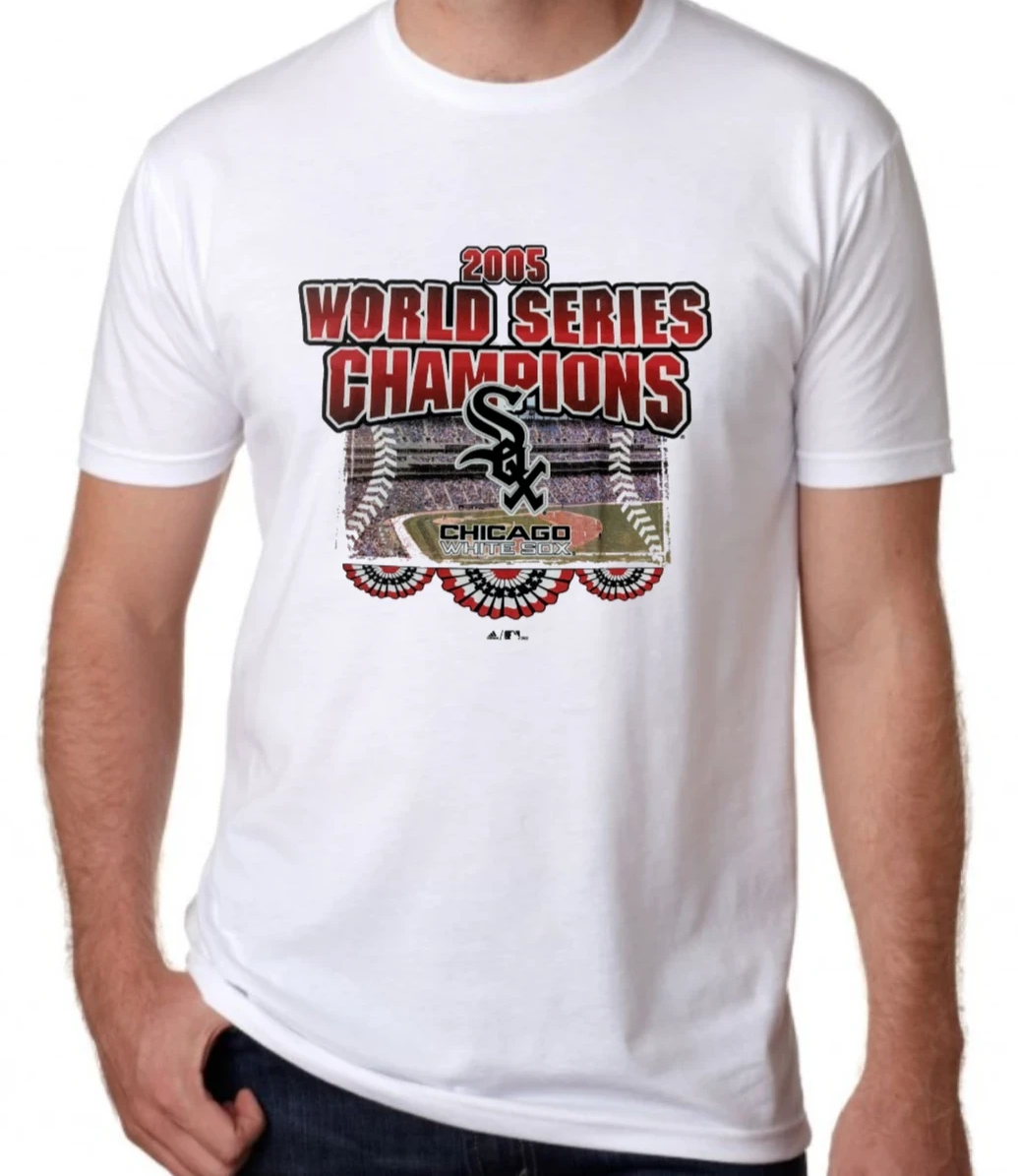 Chicago White Sox 2005 World Series Champions Ballpark T-Shirt for Men product image 1, provided for visual reference and