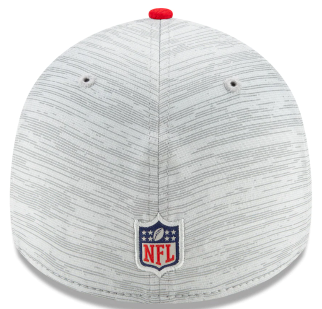 Kansas City Chiefs 2021 Training Camp On Field Gray/Red New Era 39THIRTY Flex Fit Hat product image 4, provided for visual