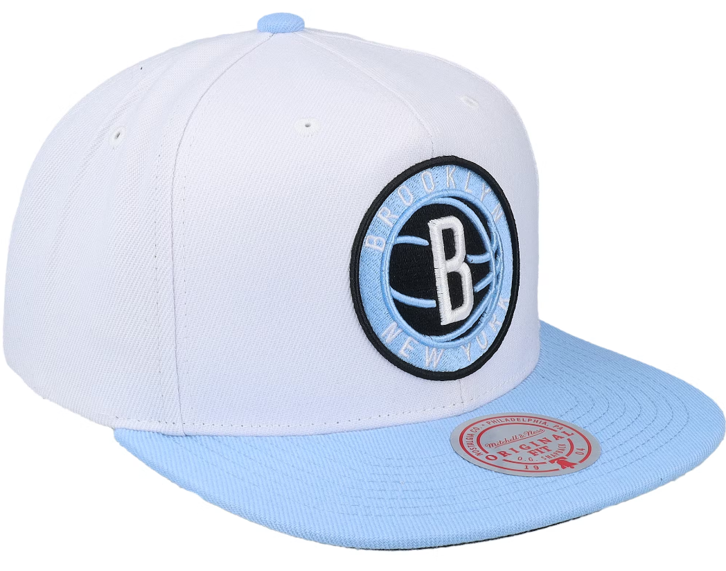 Mitchell & Ness Brooklyn Nets University Home 2 Tone Adjustable Snapback for Men product image 2, provided for visual