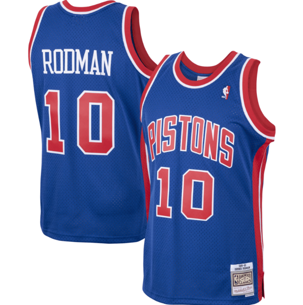Detroit Pistons Dennis Rodman 1988-89 Mitchell & Ness NBA Men Hardwood Classic Swingman Jersey for Men product image 1,