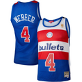 Washington Bullets Chris Webber Mitchell & Ness 1996-97 Hardwood Classics Swingman Replica Jersey for Men product image 1,