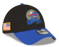 Buffalo Bills New Era Black 2022 Salute to Service 39THIRTY Flex Hat for Men product image 1, provided for visual reference