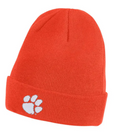 Nike Clemson Tigers Nike Orange Sideline Cuffed Beanie Knit product image 1, provided for visual reference and product