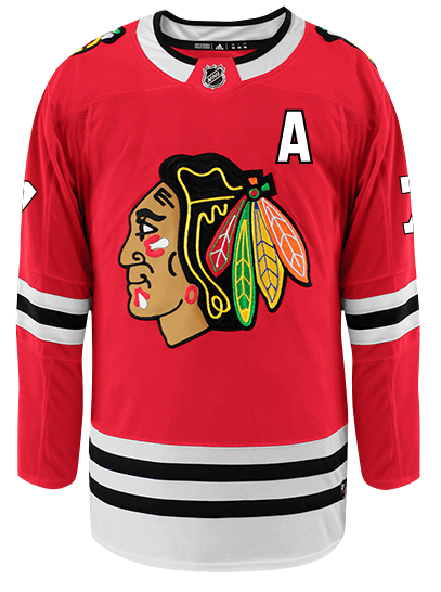 Chicago Blackhawks Brent Seabrook Adidas Red Authentic Player Jersey for Men product image 2, provided for visual reference