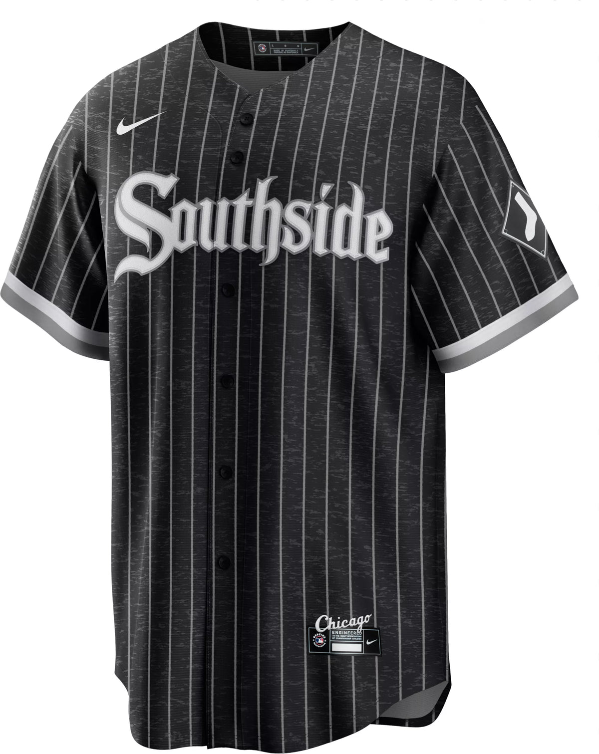 Tim Anderson Chicago White Sox Nike Black City Connect Premium Stitch Replica Jersey for Men product image 2, provided for