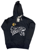Chicago Blackhawks Slub Lace Hoody for Women product image 1, provided for visual reference and product detail review