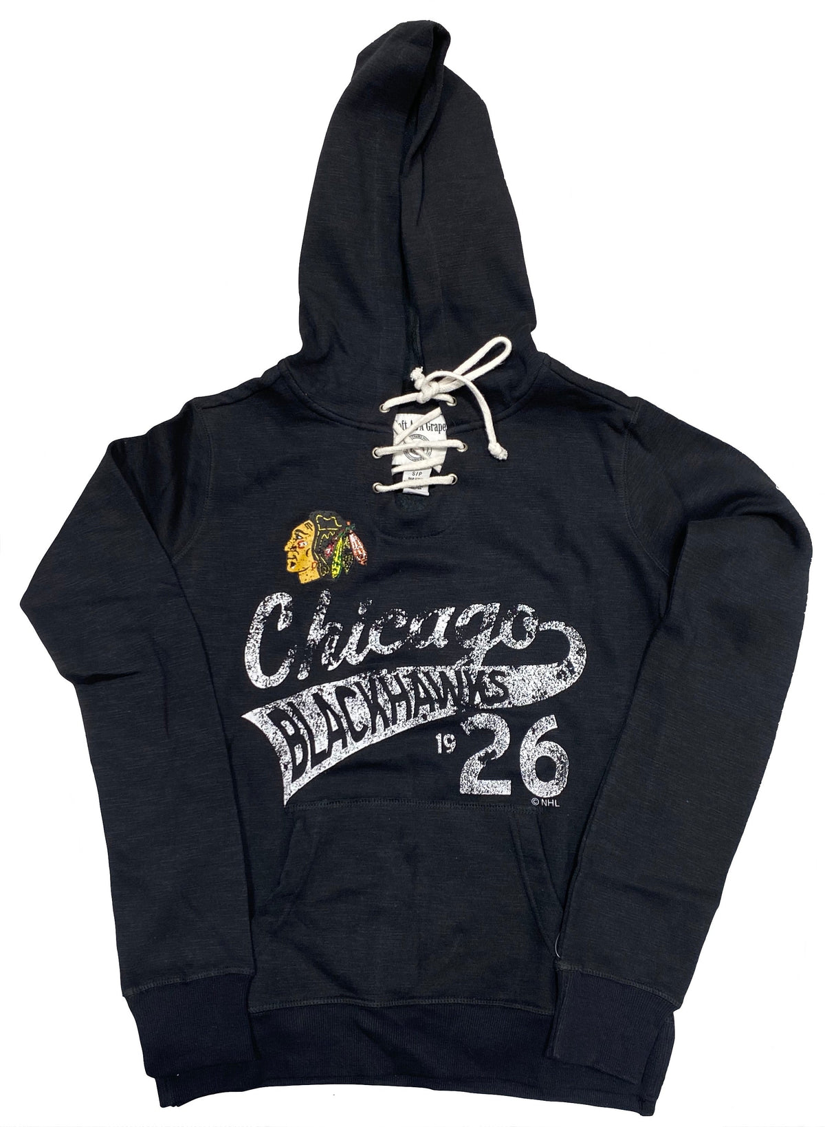 Chicago Blackhawks Slub Lace Hoody for Women product image 1, provided for visual reference and product detail review