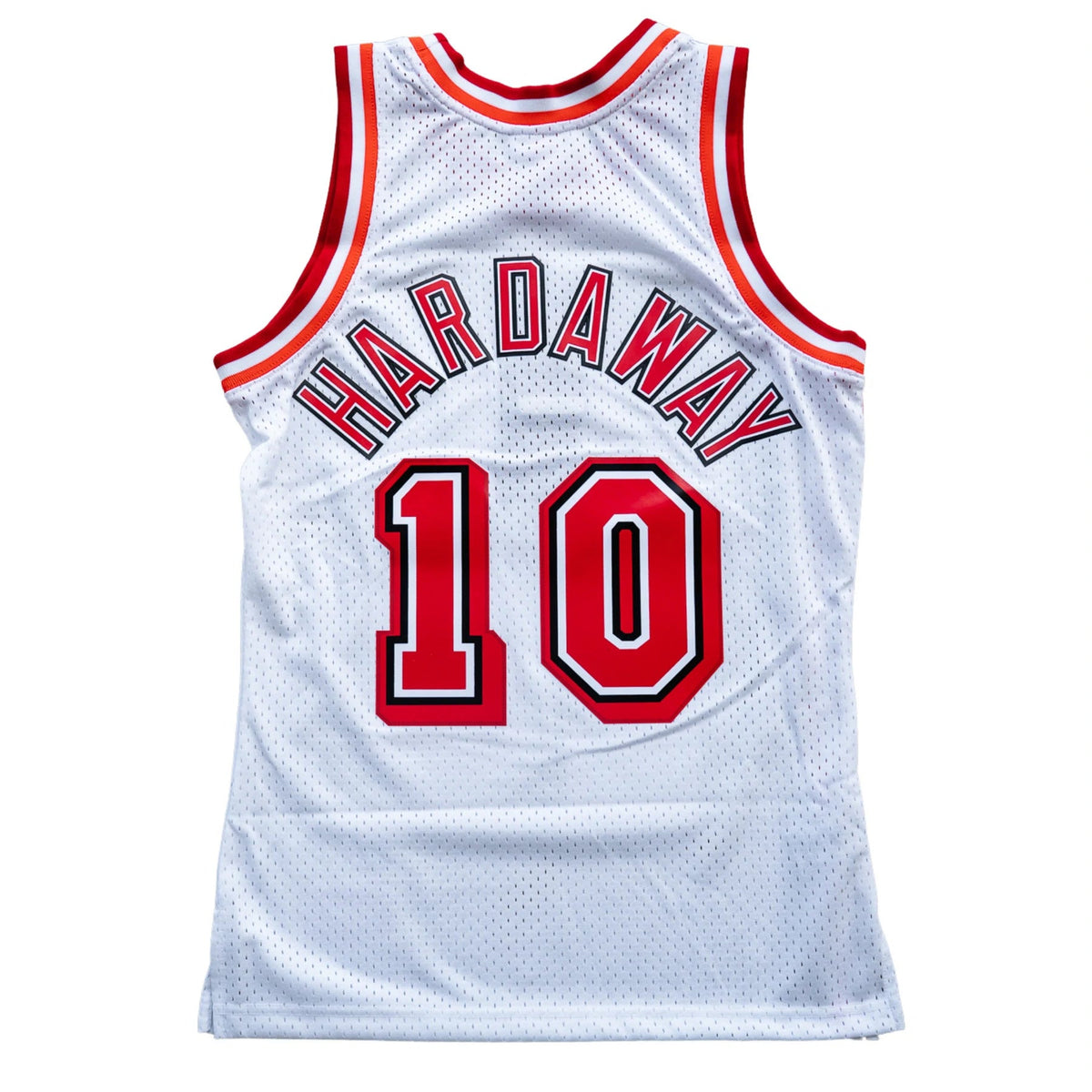 Miami Heat Tim Hardaway Mitchell & Ness NBA Mens Hardwood Classics White Swingman Jersey product image 2, provided for