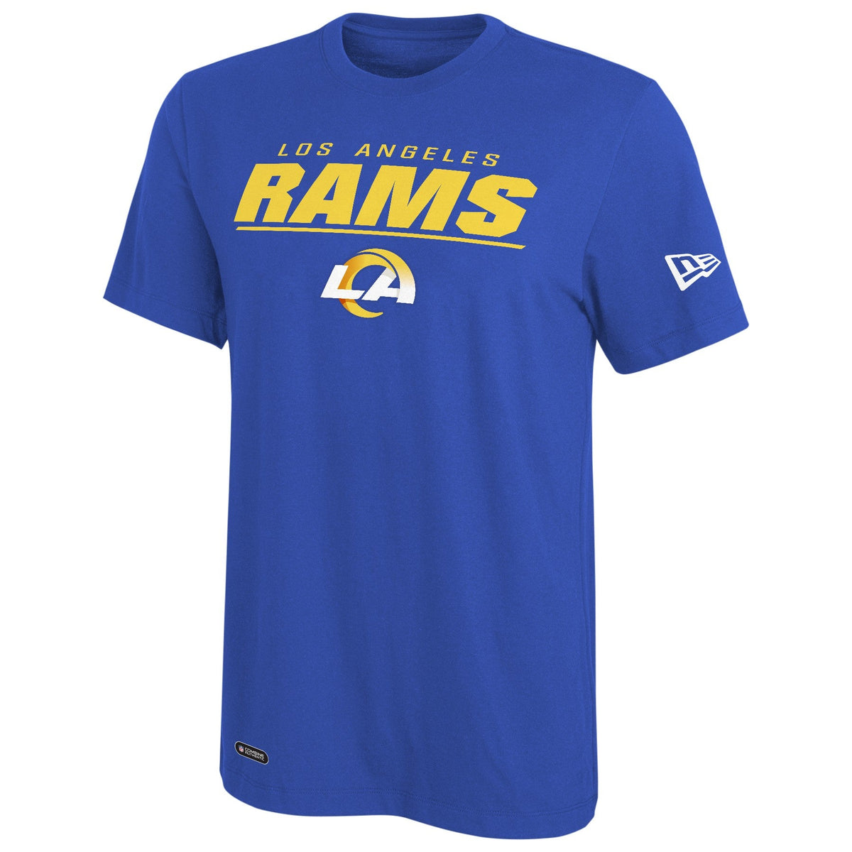 Los Angeles Rams Stated Short SleeveT-Shirt By New Era for Men product image 1, provided for visual reference and product