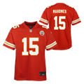 Kids Patrick Mahomes Kansas City Chiefs Red Child Nike Replica Jersey product image 1, provided for visual reference and