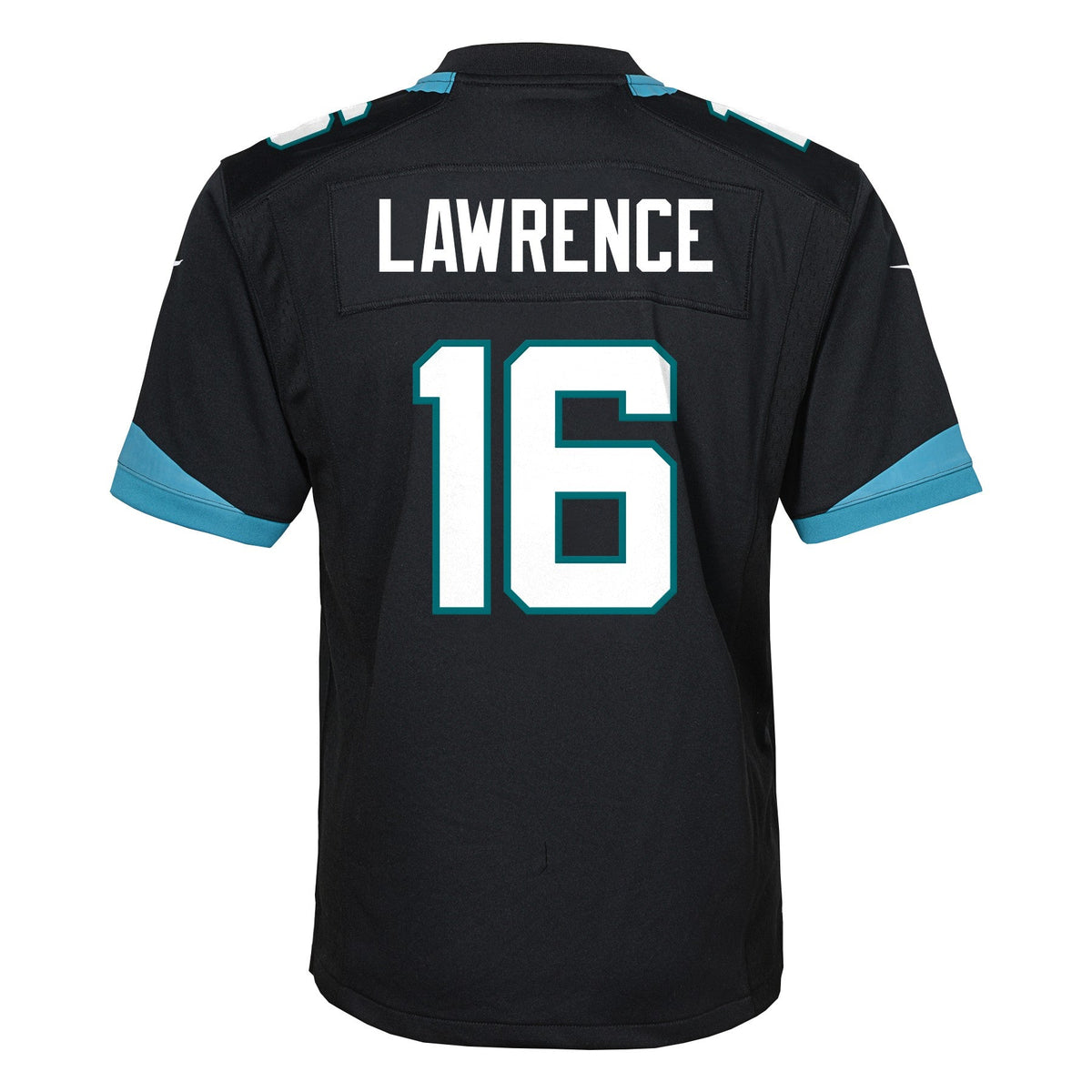 Youth Jacksonville Jaguars Trevor Lawrence Nike Black Alternate Game Jersey product image 3, provided for visual reference
