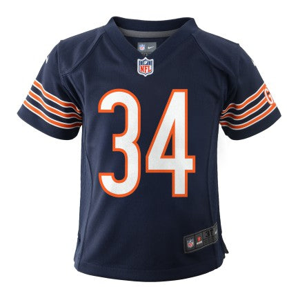 Infant Walter Payton Chicago Bears Navy Nike Game Jersey product image 2, provided for visual reference and product detail