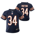 Infant Walter Payton Chicago Bears Navy Nike Game Jersey product image 1, provided for visual reference and product detail