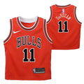 Preschool Chicago Bulls Demar Derozan Red Nike Swingman Icon Jersey product image 1, provided for visual reference and