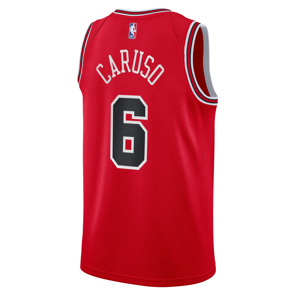 Preschool Alex Caruso Chicago Bulls Red Nike Replica Jersey product image 2, provided for visual reference and product