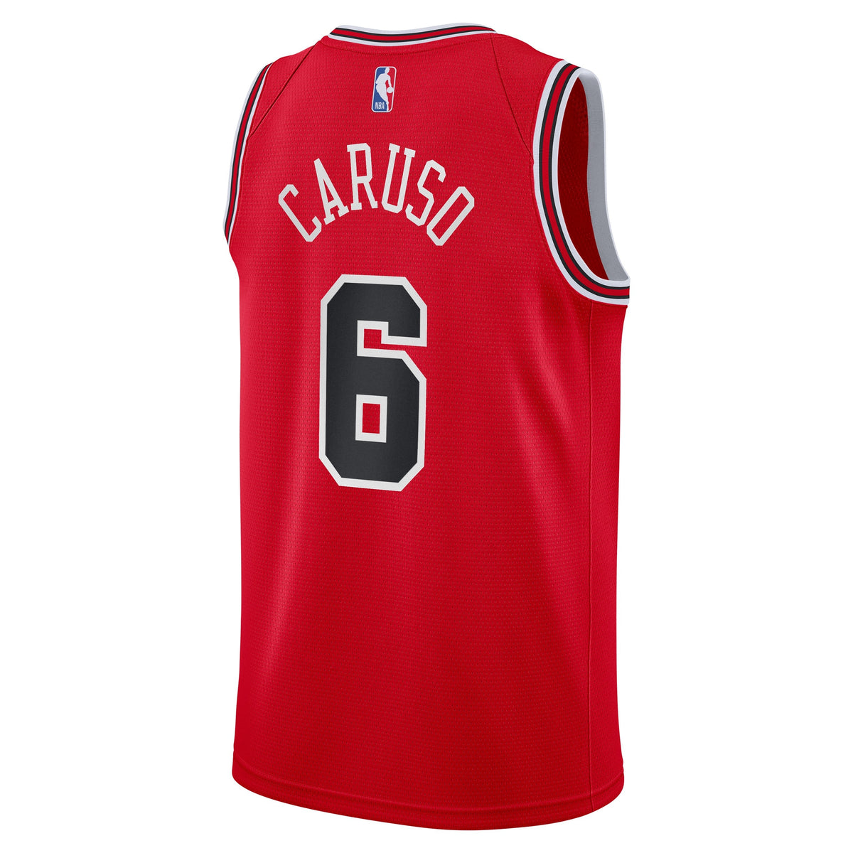 Chicago Bulls Alex Caruso Youth Red Nike Replica Jersey product image 2, provided for visual reference and product detail