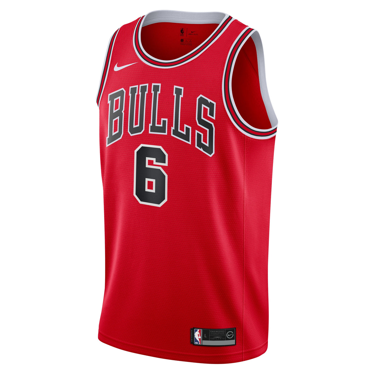Infant Alex Caruso Chicago Bulls Red Nike Replica Jersey product image 2, provided for visual reference and product detail