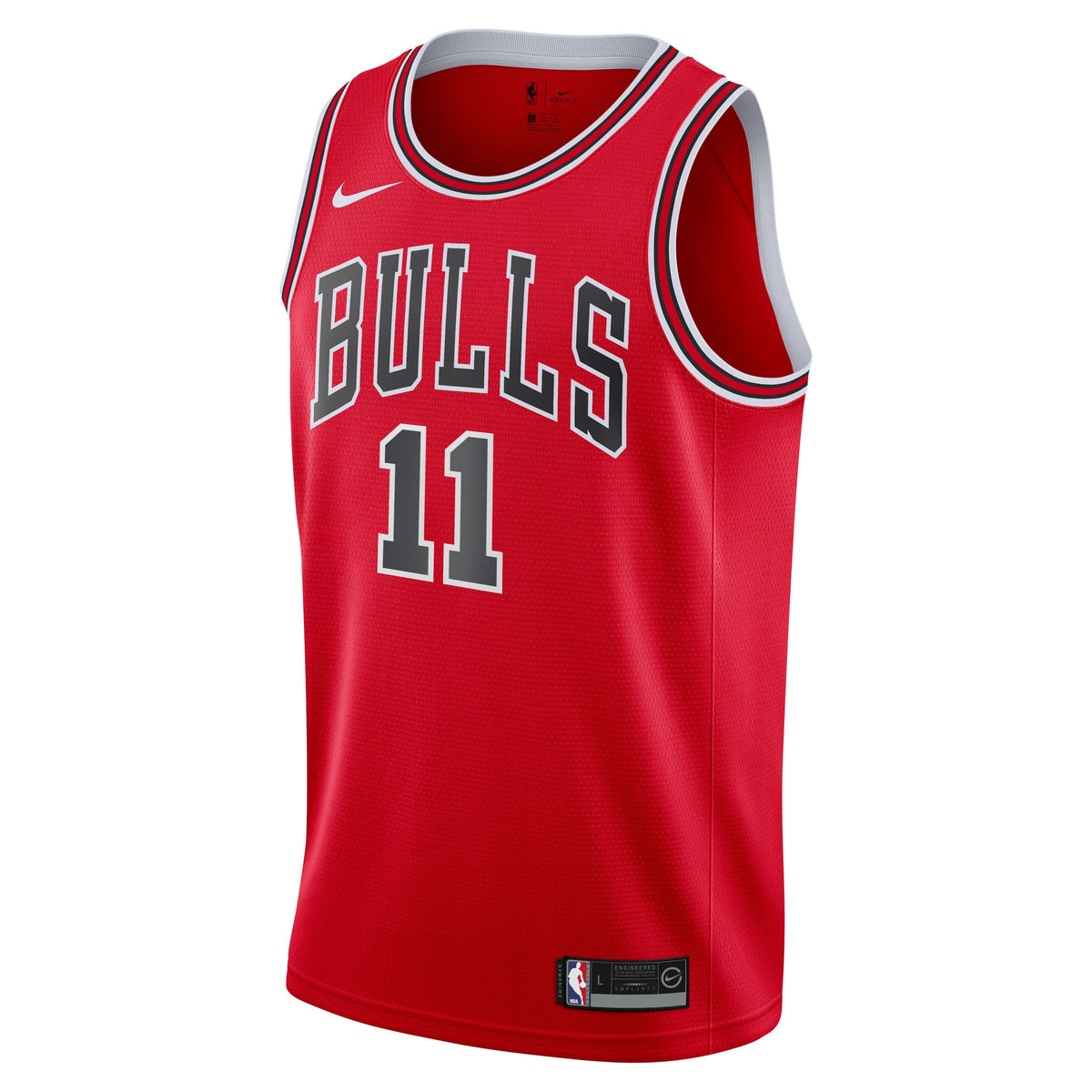 Youth Chicago Bulls Demar Derozan Red Nike Swingman Icon Jersey product image 2, provided for visual reference and product