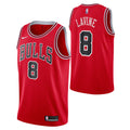 Youth Chicago Bulls Zach Lavine Red Nike Swingman Icon Jersey product image 1, provided for visual reference and product