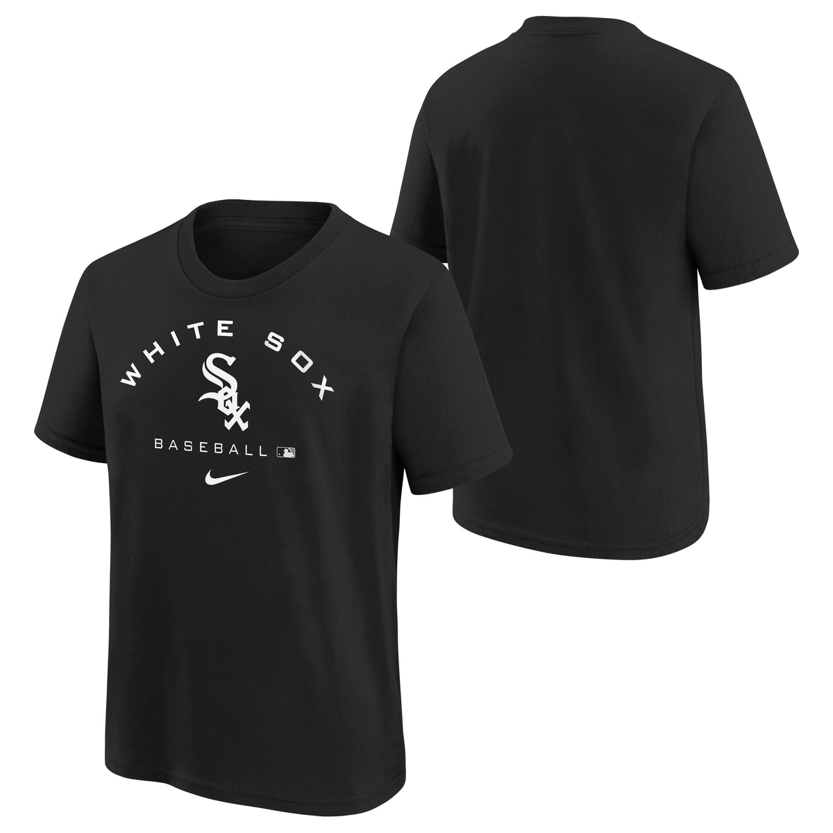 Kids Nike Chicago White Sox Authentic Collection Early Work Black Child T-Shirt product image 1, provided for visual