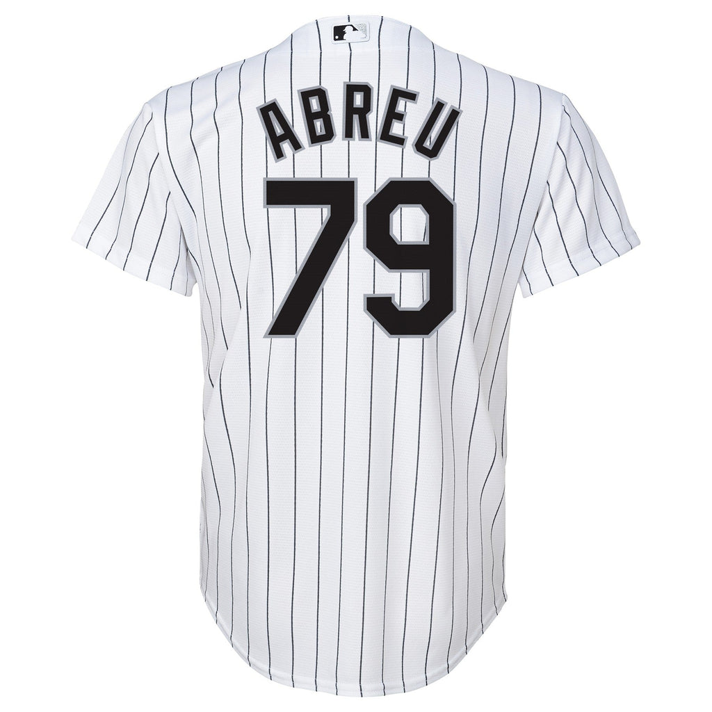 Child Jose Abreu Chicago White Sox Nike Home White Replica Kids Jersey product image 3, provided for visual reference and