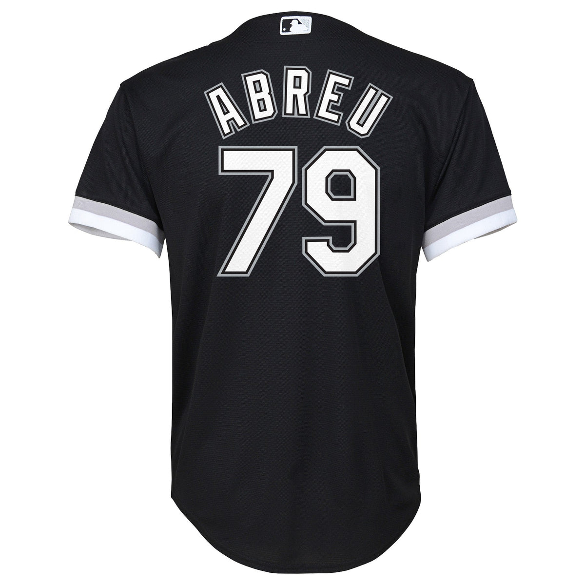 Child Jose Abreu Chicago White Sox Nike Black Alternate Replica Team Jersey product image 3, provided for visual reference