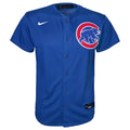 Chicago Cubs Child Nike Blue Alternate Replica Jersey product image 1, provided for visual reference and product detail