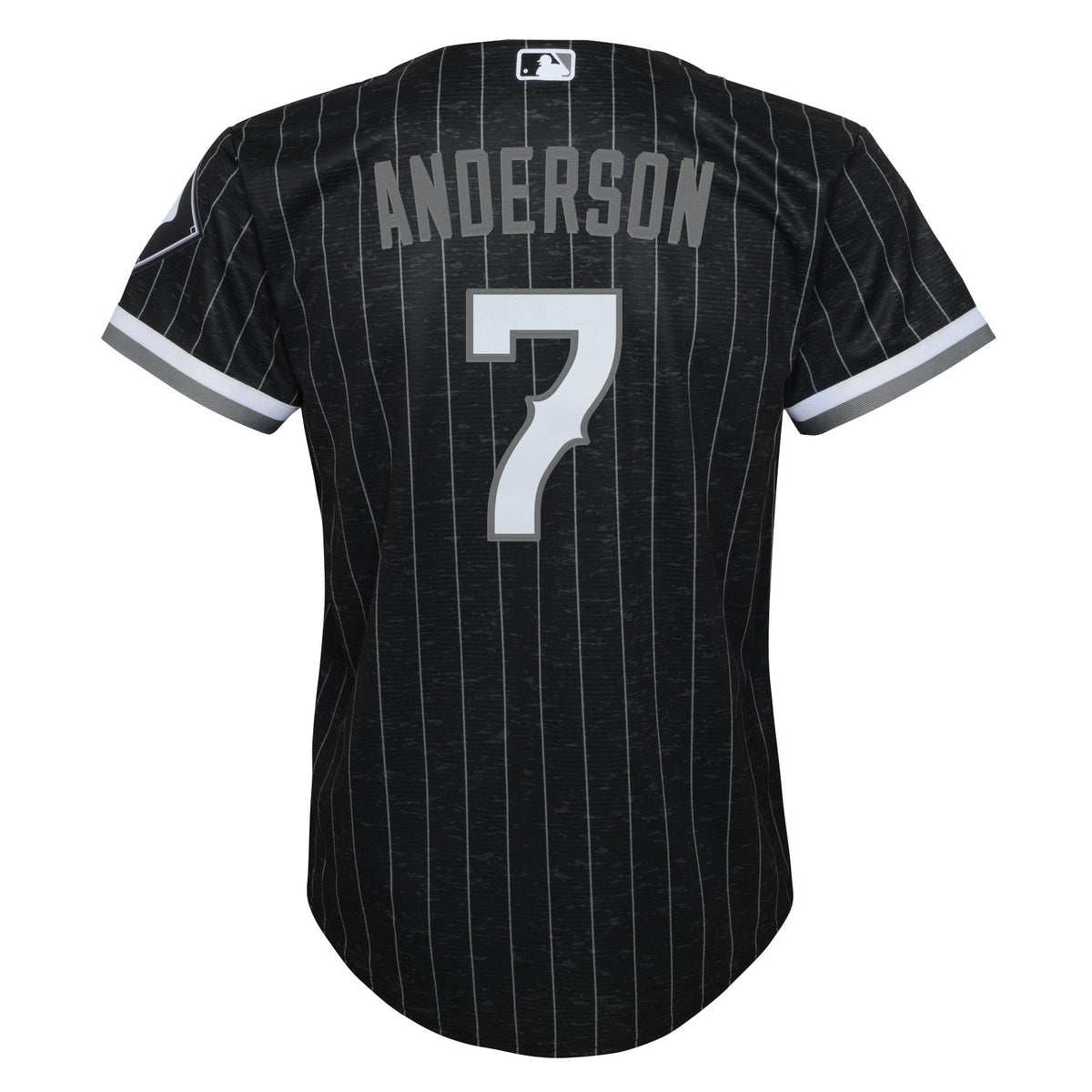 Tim Anderson Chicago White Sox Child Nike Black City Connect Replica Jersey product image 3, provided for visual reference