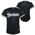 Youth Chicago White Sox Nike Black City Connect Replica Jersey product image 1, provided for visual reference and product