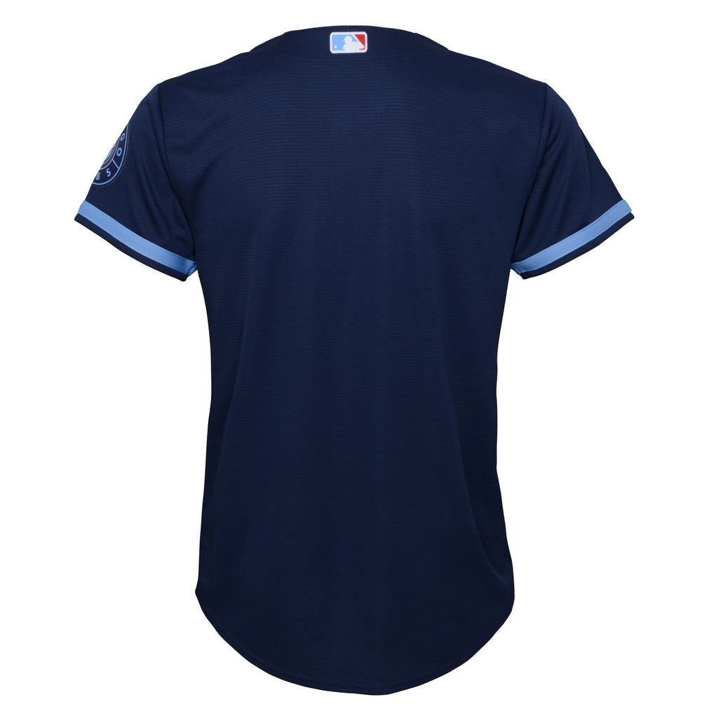 Youth Chicago Cubs Nike Navy City Connect Replica Jersey product image 3, provided for visual reference and product detail