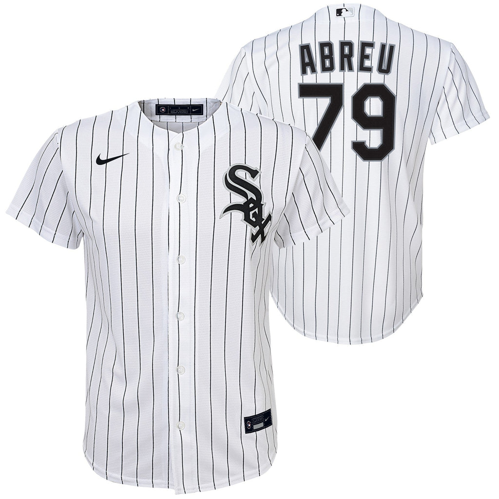 Infant Jose Abreu Chicago White Sox Nike Home White Replica Team Jersey product image 1, provided for visual reference and