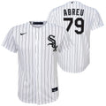 Infant Jose Abreu Chicago White Sox Nike Home White Replica Team Jersey product image 1, provided for visual reference and