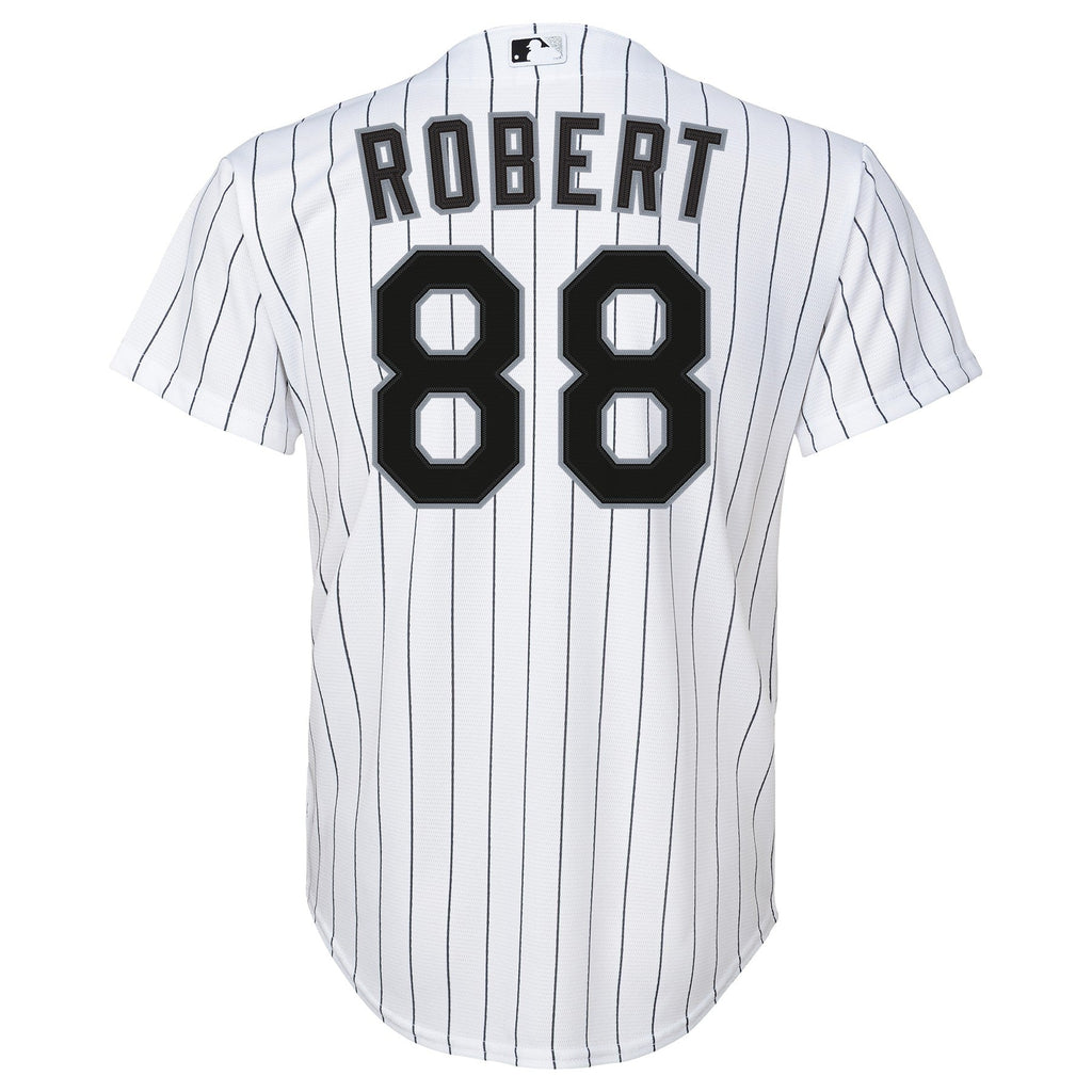 Infant Luis Robert Chicago White Sox Nike Home White Replica Team Jersey product image 3, provided for visual reference and