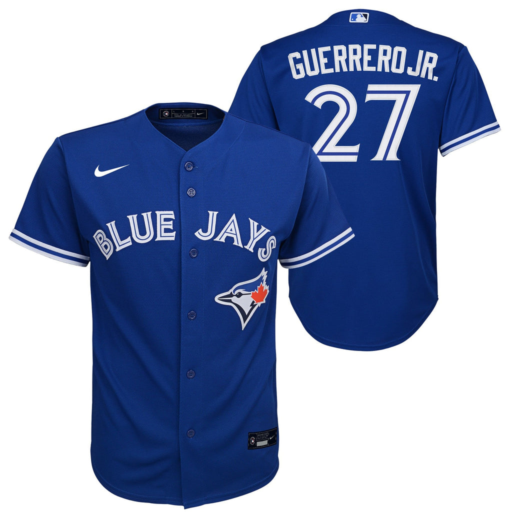 Vladimir Guerrero Jr. Toronto Blue Jays Nike Youth Home Replica Player Jersey - Royal product image 1, provided for visual