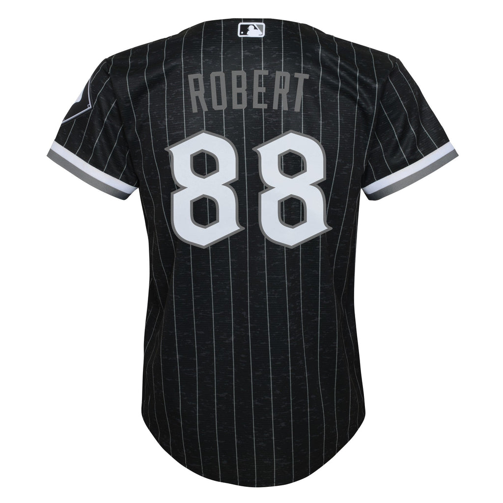 Toddler Luis Robert Chicago White Sox Nike Black City Connect Replica Jersey product image 3, provided for visual reference